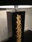 Black Lacquered Lamp with Golden Bronze Decoration, 1970s 8