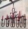 Wrought Iron Chandelier, 1920s 2