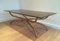 Brushed Steel & Smoked Glass Coffee Table from Maison Charles, 1960s 2