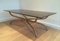 Brushed Steel & Smoked Glass Coffee Table from Maison Charles, 1960s, Image 2