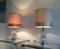 Glass and Chrome Lamps, 1970, Set of 2, Image 2