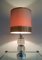 Lampade in vetro e metallo cromato, 1970, set di 2, Immagine 4