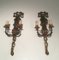 Italian Wooden Sculpted Wall Lights, 1960s, Set of 2, Image 8