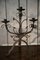 French Wrought Iron Candle Holder, 1900s 1