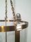 Lanterna neoclassica in ottone e argento con vetro finto in plastica dura, Immagine 8