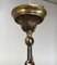 Lámpara de araña Luigi XVI de bronce, años 50, Imagen 8