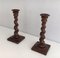 Twisted Wooden Candlesticks, Set of 2 9