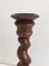 Twisted Wooden Candlesticks, Set of 2 5
