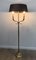 Lámpara de pie de parquet de latón de Jansen House, años 40, Imagen 2
