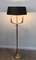 Lámpara de pie de parquet de latón de Jansen House, años 40, Imagen 3