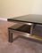 Brushed Steel and Brass Coffee Table, 1970s, Image 6