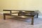 Brushed Steel and Brass Coffee Table, 1970s 5