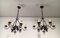 Wrought Iron Chandeliers, Set of 2 5