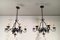 Wrought Iron Chandeliers, Set of 2 7