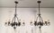 Wrought Iron Chandeliers, Set of 2 4
