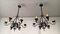 Wrought Iron Chandeliers, Set of 2 6