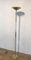 Brass Parquet Acrylic Glass Floor Lamp, 1970s, Image 1