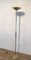 Lámpara de pie de latón y vidrio acrílico, años 70, Imagen 1