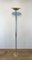 Lámpara de pie de latón y vidrio acrílico, años 70, Imagen 3