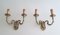 Neoclassical Bronze Sconces, 1970s, Set of 2, Image 1