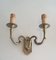 Neoclassical Bronze Sconces, 1970s, Set of 2 5