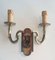 Neoclassical Bronze Sconces, 1970s, Set of 2, Image 9