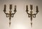 Bronze Empire Sconces, 1920s, Set of 2, Image 1