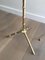 Bronze and Brass False-Bamboo Parquet Floor Lamp from Jacques Adnet 4