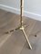 Bronze and Brass False-Bamboo Parquet Floor Lamp from Jacques Adnet, Image 4