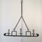 Wrought Iron Ceiling Light 1