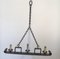 Wrought Iron Ceiling Light 7