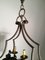 Lámpara de araña neogótica de hierro forjado con 8 brazos, Imagen 8
