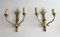 Bronze False Bamboo Wall Lights, Set of 2 2