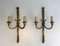 Louis XVI Bronze Walls with Knots and Ribbons, Set of 2 1