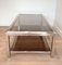 Chrome Rectangular Coffee Table 6