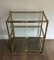 Brass Console with Three Shelves 1