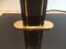 Black Brass Lacquered Parquet Floor Lamp 6