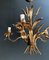 Golden Metal Chandelier in the style of Coco Chanel, Image 6