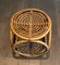 Runde Rattan Hocker, 2er Set 8