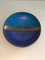 Plato vintage de cerámica azul, Imagen 1