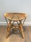 Vintage French Rattan Stool, Image 9