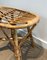 Vintage French Rattan Stool 5