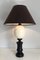 Blackened Wood and Ostrich Egg Lamp 3