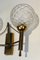 Brass Wall Lights with Glass Balls, 1970s, Set of 2 8