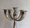 Silver Metal Candleholder by Lino Sabattini, 1970s 7