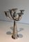 Silver Metal Candleholder by Lino Sabattini, 1970s, Image 11