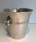 Silver Metal Champagne Bucket, Image 4