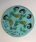 Vintage Teller mit Seepferdchen, Fisch, Algen und Muscheln, 4er Set 10