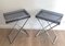 Acrylic Glass and Chrome Side Tables, Set of 2, Image 11