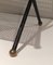 Black Lacquered Metal Magazine Rack, Image 8